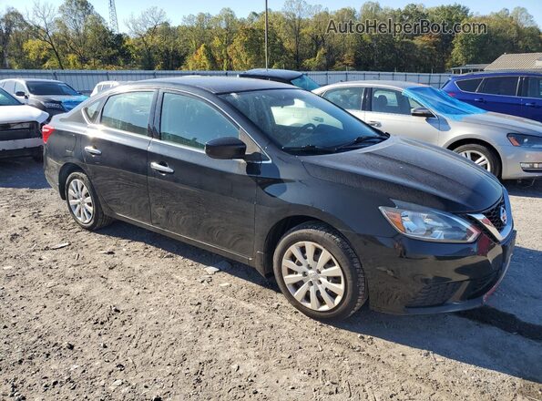 3N1AB7AP3JY347089 2018 NISSAN SENTRA Black Delantero derecho