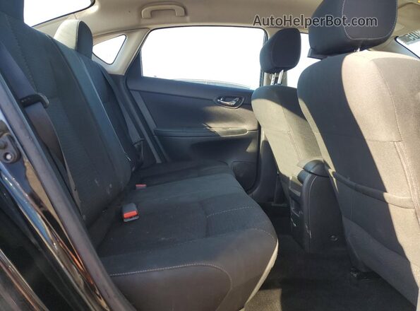3N1AB7AP3JY347089 2018 NISSAN SENTRA Black Vista de los asientos traseros