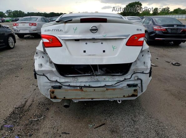 3N1AB7AP3JY347304 2018 NISSAN SENTRA White Rear view