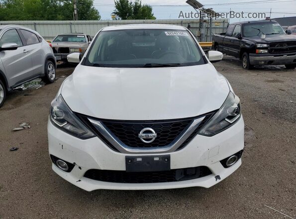 3N1AB7AP3JY347304 2018 NISSAN SENTRA White Front view