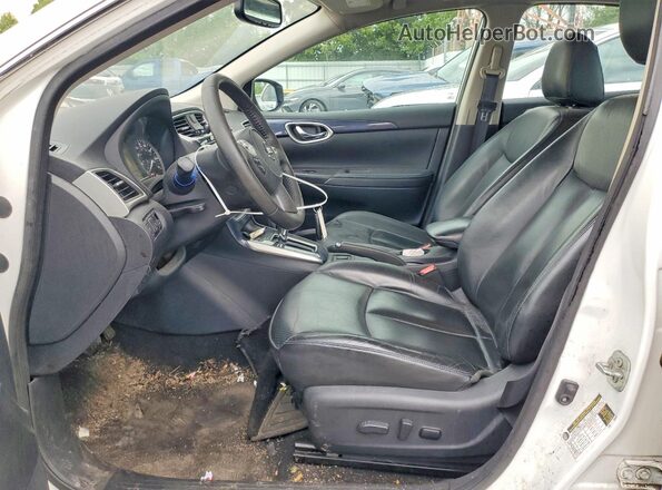 3N1AB7AP3JY347304 2018 NISSAN SENTRA White Front interior view