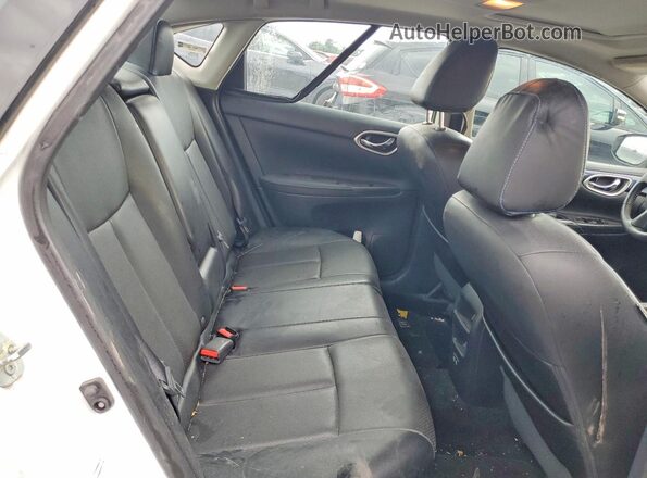 3N1AB7AP3JY347304 2018 NISSAN SENTRA White Rear seats view
