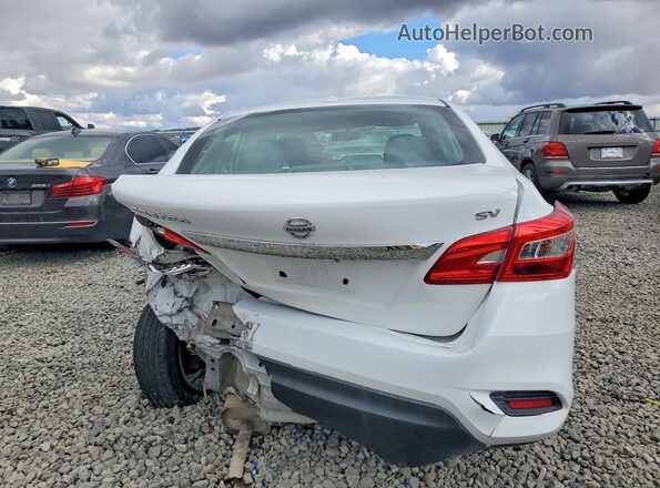 3N1AB7AP3KL622605 2019 NISSAN SENTRA Белый Вид сзади