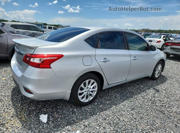 3N1AB7AP3KY202538 2019 NISSAN SENTRA Серый Вид спереди