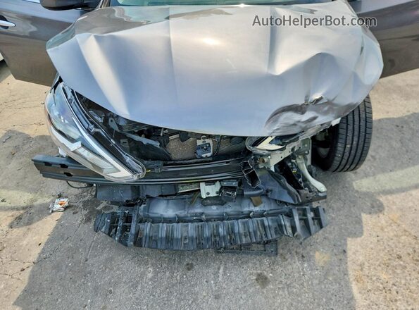 3N1AB7AP3KY217914 2019 NISSAN SENTRA Gray უკანა სალონის ხედი
