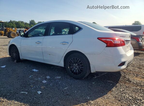 3N1AB7AP3KY219212 2019 NISSAN SENTRA White Tył lewy