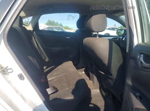 3N1AB7AP3KY219212 2019 NISSAN SENTRA White Widok tylnych siedzeń