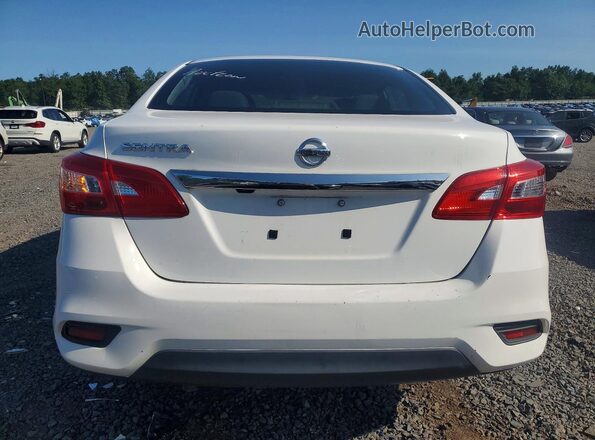 3N1AB7AP3KY219212 2019 NISSAN SENTRA White Widok z tyłu