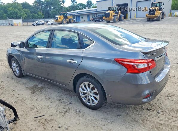 3N1AB7AP3KY225205 2019 NISSAN SENTRA Gray Tył lewy