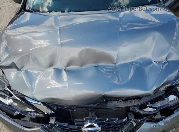3N1AB7AP3KY225205 2019 NISSAN SENTRA Gray Widok wnętrza z tyłu