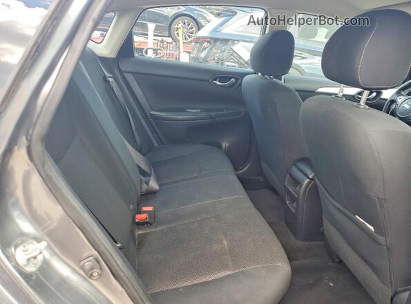 3N1AB7AP3KY225205 2019 NISSAN SENTRA Gray Widok tylnych siedzeń