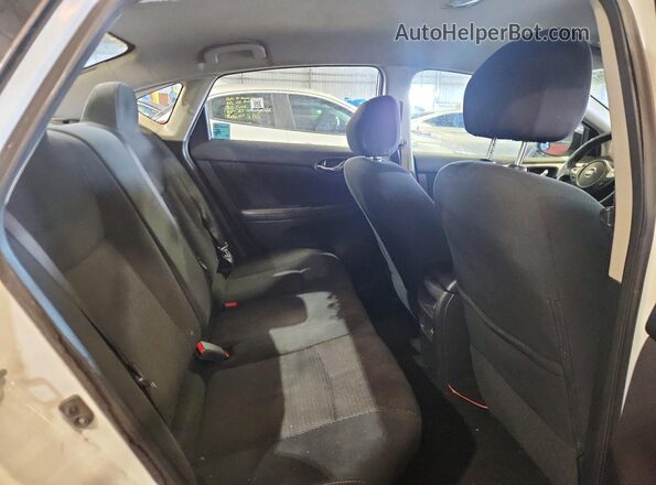 3N1AB7AP3KY244000 2019 NISSAN SENTRA Белый Вид задних сидений