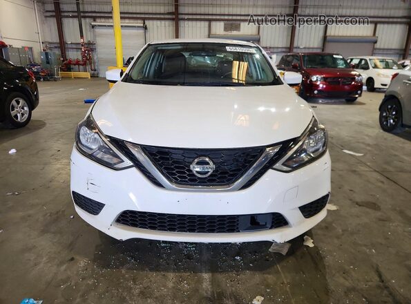 3N1AB7AP3KY244000 2019 NISSAN SENTRA Белый Вид спереди