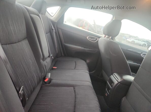 3N1AB7AP3KY252887 2019 NISSAN SENTRA Maroon Vista de los asientos traseros