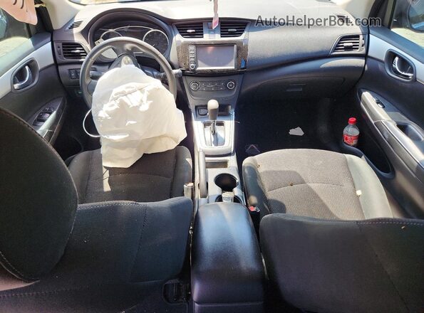 3N1AB7AP3KY254042 2019 NISSAN SENTRA Black Dashboard view