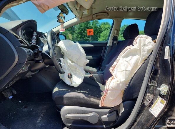 3N1AB7AP3KY254042 2019 NISSAN SENTRA Black Front interior view