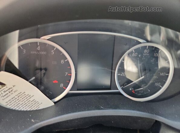 3N1AB7AP3KY254042 2019 NISSAN SENTRA Black Instrument cluster view