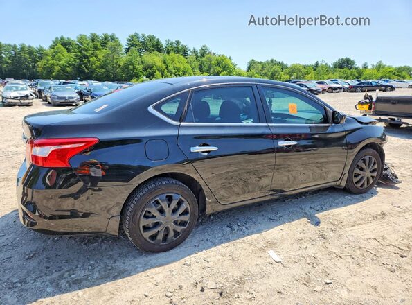 3N1AB7AP3KY254042 2019 NISSAN SENTRA Black Rear right