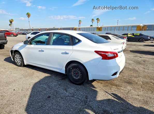 3N1AB7AP3KY254929 2019 NISSAN SENTRA White უკანა მარცხენა