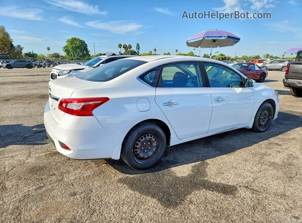 3N1AB7AP3KY254929 2019 NISSAN SENTRA White უკანა მარჯვენა