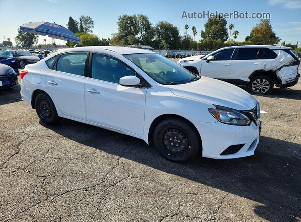 3N1AB7AP3KY254929 2019 NISSAN SENTRA White წინა მარჯვენა