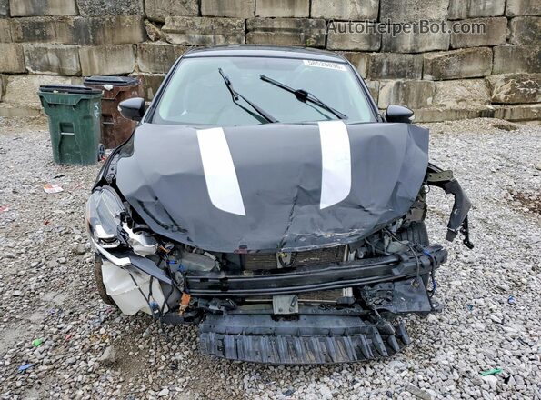 3N1AB7AP3KY257488 2019 NISSAN SENTRA Black Դիմացի տեսք