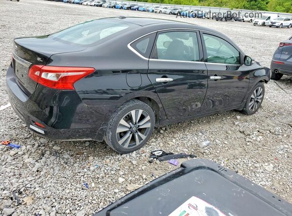 3N1AB7AP3KY257488 2019 NISSAN SENTRA Black Հետևի աջ