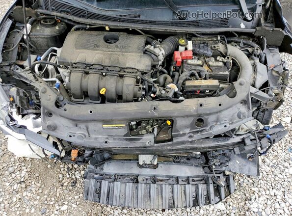 3N1AB7AP3KY257488 2019 NISSAN SENTRA Black Սալոնի հետևի տեսք