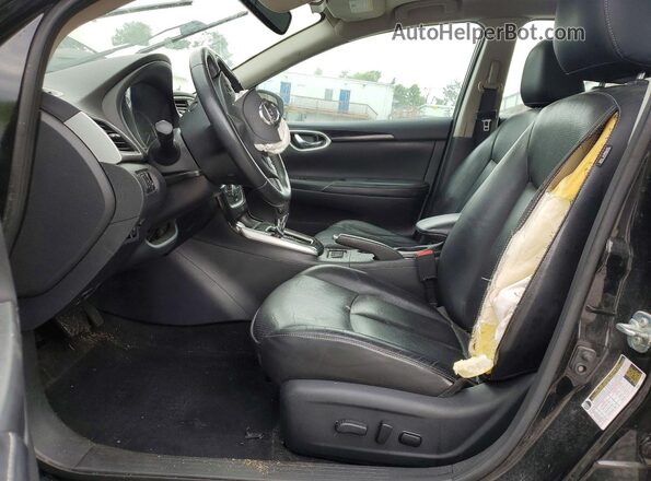3N1AB7AP3KY257488 2019 NISSAN SENTRA Black Սալոնի դիմացի տեսք