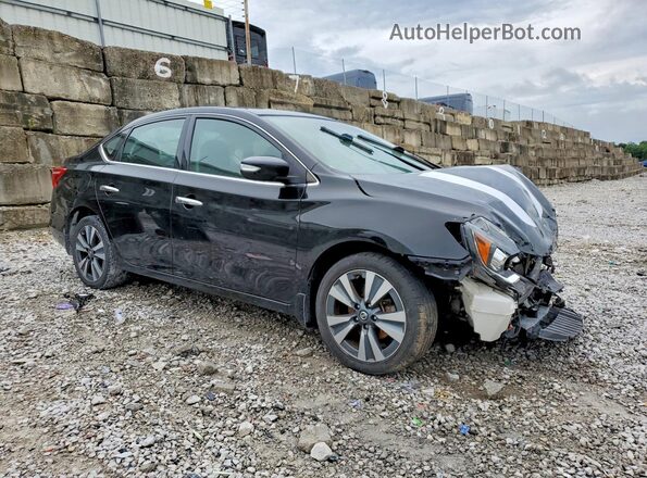 3N1AB7AP3KY257488 2019 NISSAN SENTRA Black Առջևի աջ