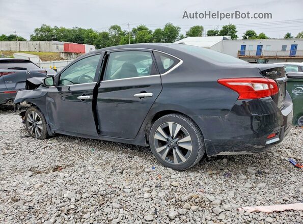 3N1AB7AP3KY257488 2019 NISSAN SENTRA Black Հետևի ձախ