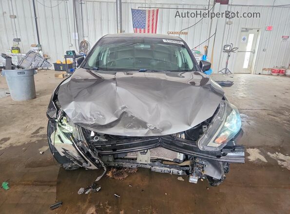 3N1AB7AP3KY274775 2019 NISSAN SENTRA Gray Front view
