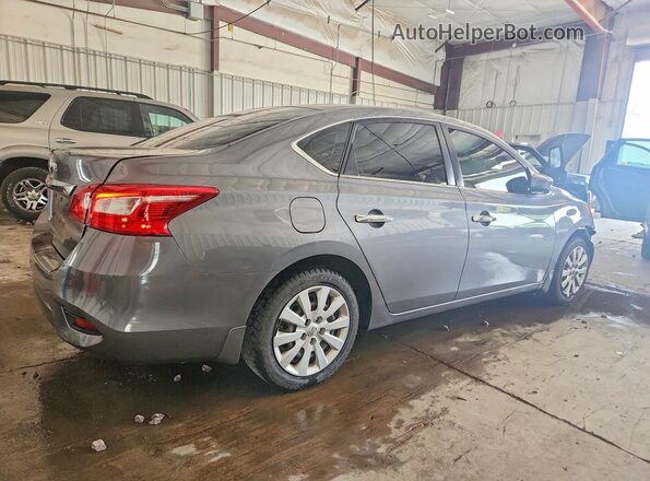 3N1AB7AP3KY274775 2019 NISSAN SENTRA Gray Rear right