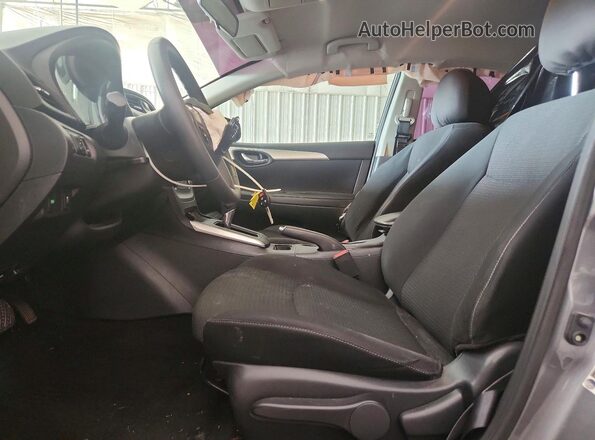 3N1AB7AP3KY274775 2019 NISSAN SENTRA Gray Front interior view