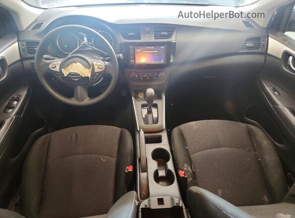 3N1AB7AP3KY274775 2019 NISSAN SENTRA Gray Dashboard view
