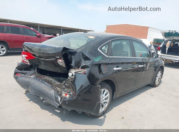 3N1AB7AP3KY276381 2019 NISSAN SENTRA Black Հետևի աջ