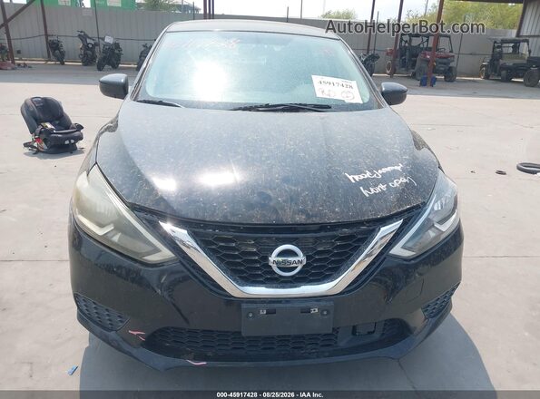 3N1AB7AP3KY276381 2019 NISSAN SENTRA Black Սարքավորումների վահանակի տեսք