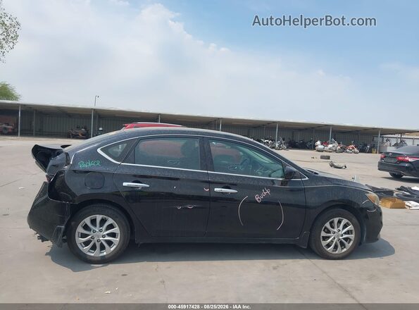 3N1AB7AP3KY276381 2019 NISSAN SENTRA Black Սալոնի հետևի տեսք