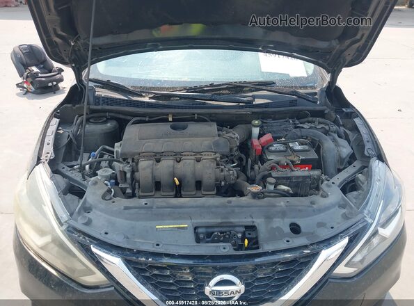 3N1AB7AP3KY276381 2019 NISSAN SENTRA Black Հետևի տեսք