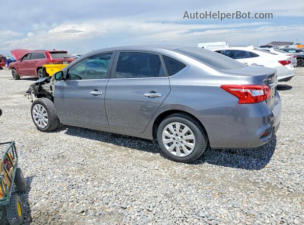3N1AB7AP3KY280172 2019 NISSAN SENTRA Charcoal Tył lewy