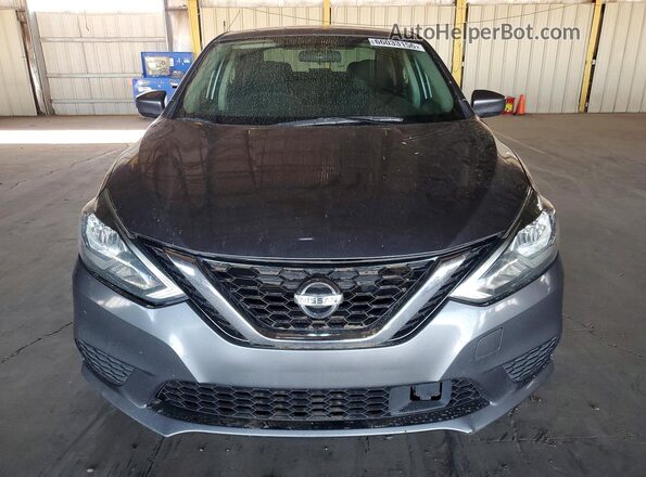 3N1AB7AP3KY281287 2019 NISSAN SENTRA Серый Вид спереди