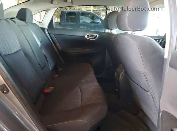 3N1AB7AP3KY281287 2019 NISSAN SENTRA Серый Вид задних сидений
