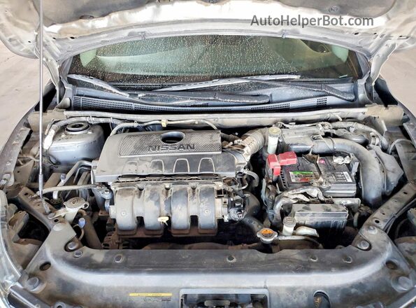 3N1AB7AP3KY281287 2019 NISSAN SENTRA Серый Вид задней части салона
