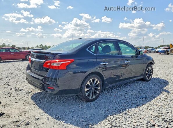 3N1AB7AP3KY297652 2019 NISSAN SENTRA Black Tył prawy