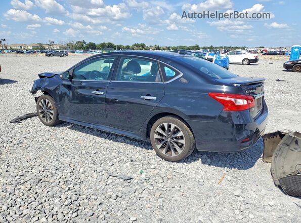 3N1AB7AP3KY297652 2019 NISSAN SENTRA Black Tył lewy