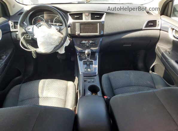 3N1AB7AP3KY297652 2019 NISSAN SENTRA Black Widok deski rozdzielczej