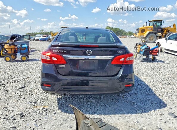 3N1AB7AP3KY297652 2019 NISSAN SENTRA Black Widok z tyłu