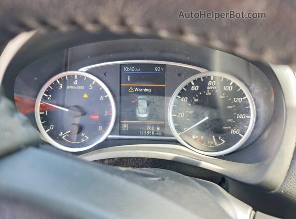 3N1AB7AP3KY309489 2019 NISSAN SENTRA Угольный Вид щитка приборов