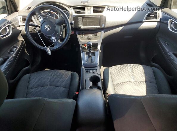 3N1AB7AP3KY309489 2019 NISSAN SENTRA Угольный Вид панели приборов