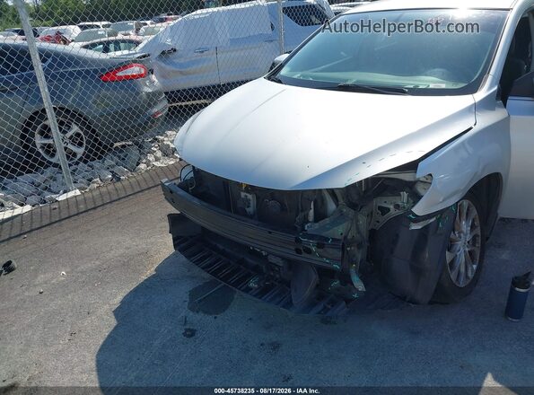 3N1AB7AP3KY325675 2019 NISSAN SENTRA Silver Вид спереду